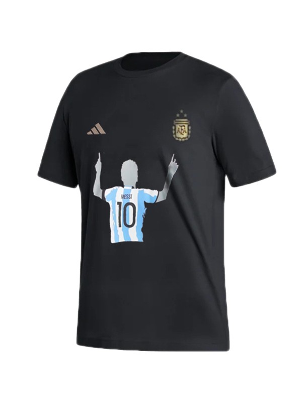 Argentina championnat Messi formation maillot de football uniforme Argentine hommes sportswear football noir kit hauts chemise de sport 2023